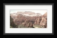 Hiking in Zion Fine Art Print