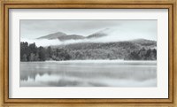Foggy Mirror Lake Fine Art Print