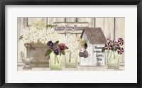 Farmhouse Flowers Fine Art Print