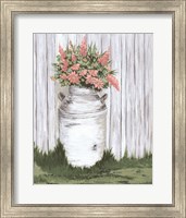 White Washed Milk Can Fine Art Print