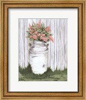 White Washed Milk Can Fine Art Print