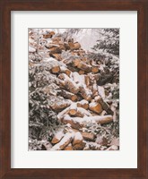 Winter Wood Pile Fine Art Print