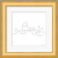 One Line Rome Fine Art Print