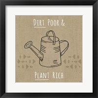 Home Grown IV Framed Print