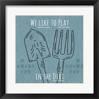 Home Grown II Framed Print