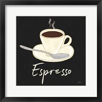 Fresh Coffee Espresso Framed Print
