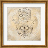 Hamsa Eye Neutral Fine Art Print