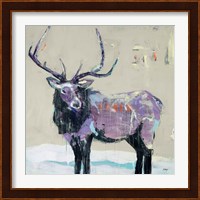 Winter Elk Fine Art Print