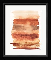 Desert Blooms Abstract II Fall Framed Print