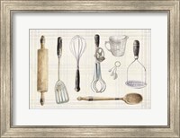 Floursack Kitchen IX Dark Fine Art Print