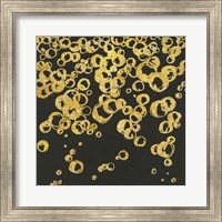 Gold Bubbles II Fine Art Print