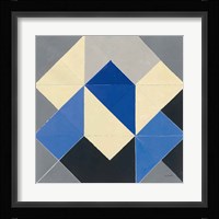 Triangles IV Framed Print