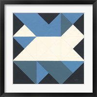 Triangles III Framed Print