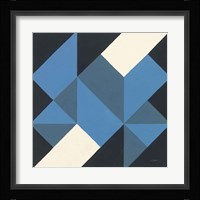 Triangles I Framed Print
