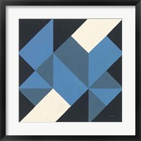 Triangles I Framed Print