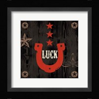 Saddle Up Icon I Framed Print