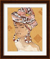 African Flair VI Warm Fine Art Print