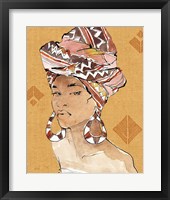 African Flair VI Warm Fine Art Print