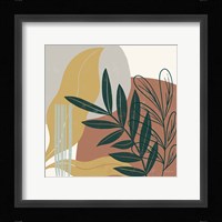 Mid Century Modern II Light Framed Print