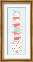 Stack of Cups I Pastel Fine Art Print