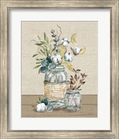 Cotton Bouquet III No Pattern Fine Art Print