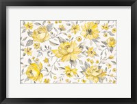 Sunny Roses IV Framed Print