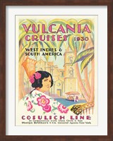 Vintage Travel Brochures XIV Fine Art Print