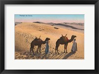 Desert Crossing Framed Print