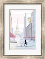 Paris Morning Walk Fine Art Print