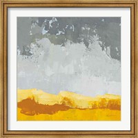 Landscape Yellow Grey Fine Art Print