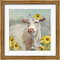 A Cow in a Crown Fine Art Print