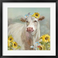 A Cow in a Crown Fine Art Print