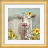 A Cow in a Crown Fine Art Print