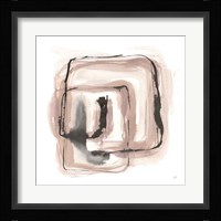 Lost in Squares III Framed Print
