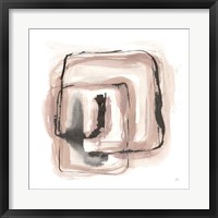 Lost in Squares III Framed Print
