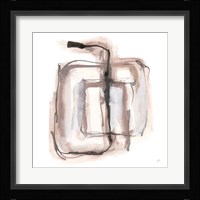 Lost in Squares II Framed Print