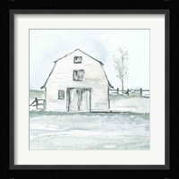 Neutral Barn III Fine Art Print