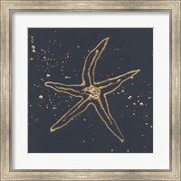 Gold Starfish II Fine Art Print