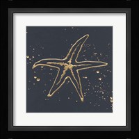 Gold Starfish I Fine Art Print