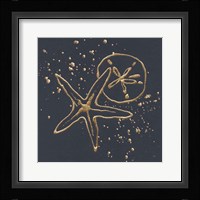 Gold Sand Dollar Starfish Fine Art Print