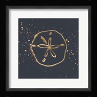 Gold Sand Dollar I Fine Art Print