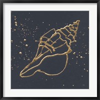 Gold Conch II Fine Art Print