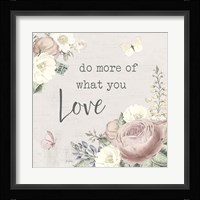 Garden District III Neutral Framed Print