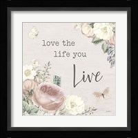 Garden District II Neutral Framed Print