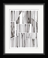 Lined Up III Framed Print