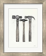 Hammers with Color Crop Fine Art Print
