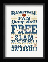 Sports Lovers IV Red v2 Fine Art Print