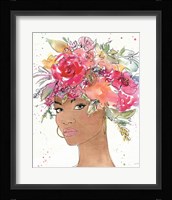 Floral Figures XI Framed Print