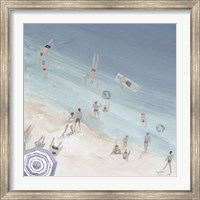 Cool Blue Beach Crop Fine Art Print