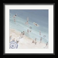 Cool Blue Beach Crop Fine Art Print
